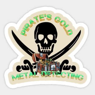 Metal detecting designs Sticker